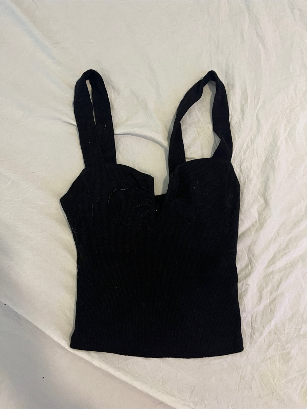 Tilly's Black Sweetheart Tank Camisole